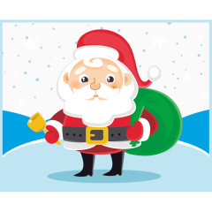 矢量圣诞老人