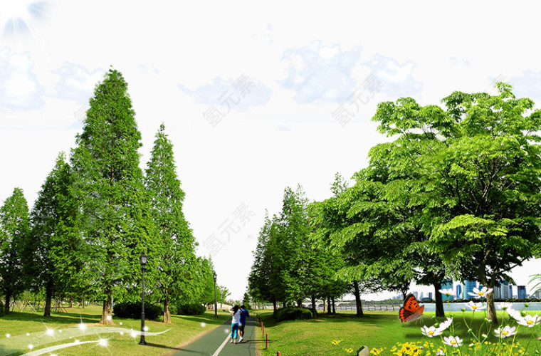 地产郊外风景