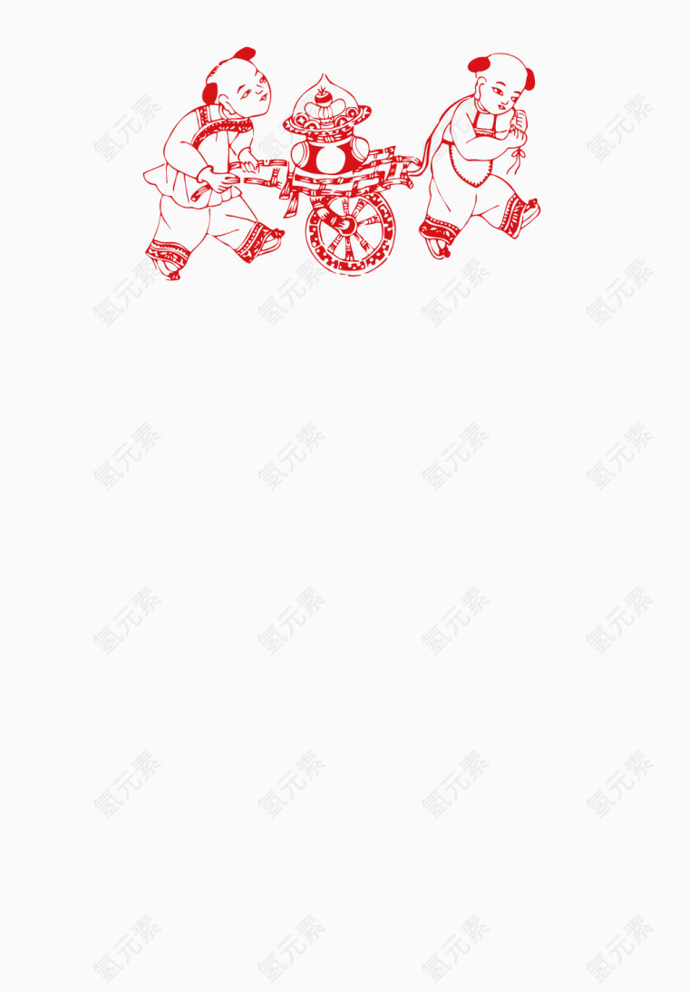 剪纸素材图片