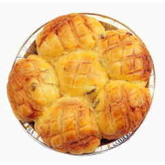 现烤菠萝包