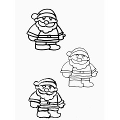 三个圣诞老人
