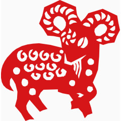 十二生肖剪纸素材