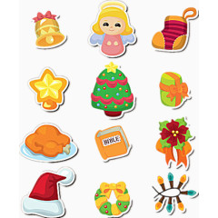 圣诞小饰品贴图