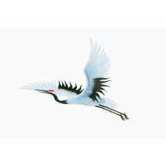 丹顶鹤古风元素