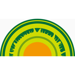 彩色油画矢量图