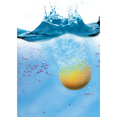 橙子水冷饮食品饮料