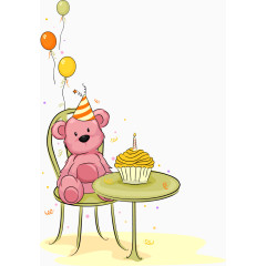 卡通小熊矢量素材下载，