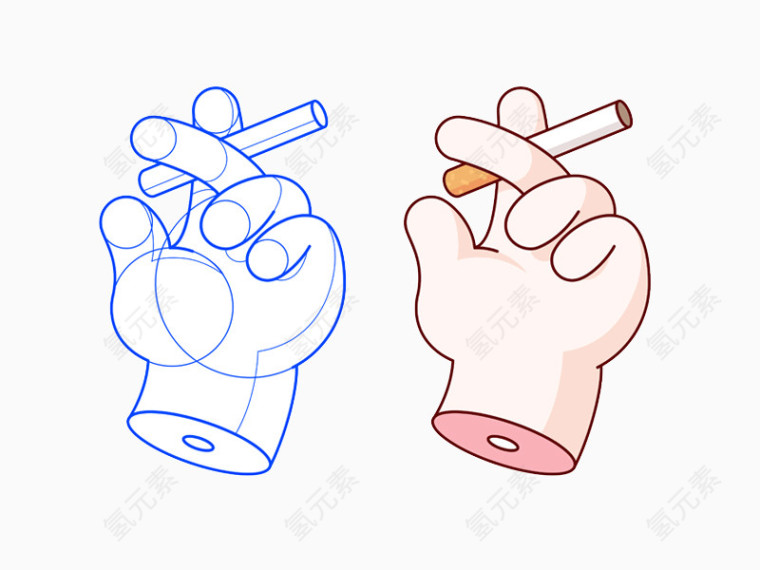 拒绝吸烟免抠透明素材