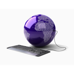 连接地球的键盘