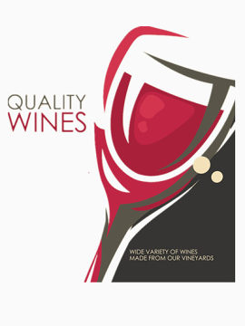 复古优质葡萄酒