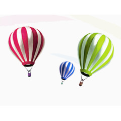 热气球素材
