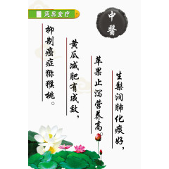 蔬果食疗海报
