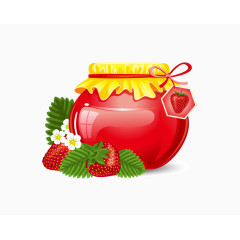 红色的罐头素材