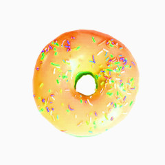 诱人的甜甜圈免抠图