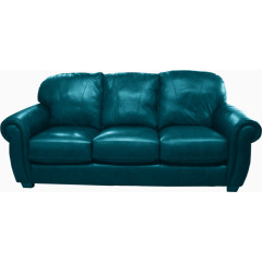 深蓝色沙发素材