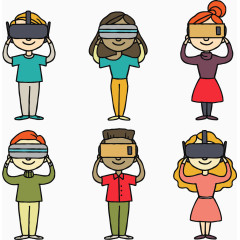 头戴式虚拟眼镜