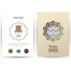 时尚典雅宣传单画册