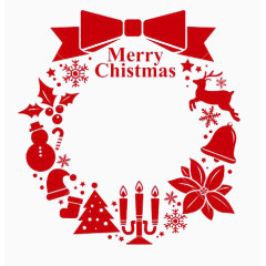 圣诞节节日元素