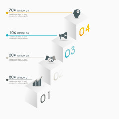 矢量步骤PPT元素