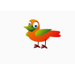 矢量卡通小鸟
