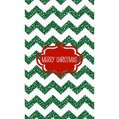 绿色折线红色圣诞节背景