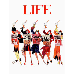 公交车上看报的女孩们