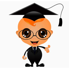 卡通毕业生