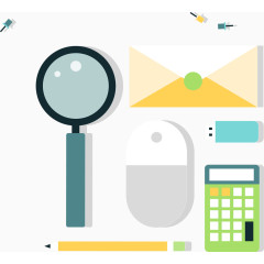 矢量扁平学习桌面