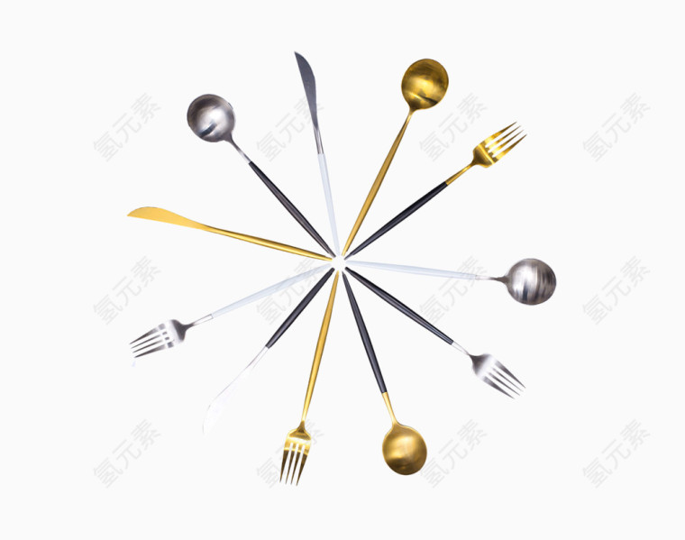 欧式金银餐具