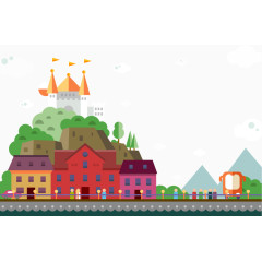 国庆节旅游素材