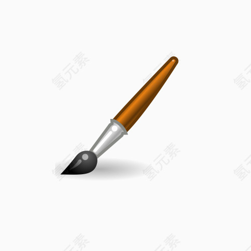 毛笔  日常 生活 棕色