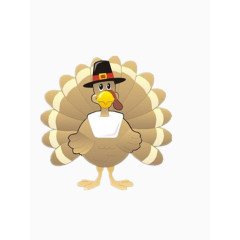 戴帽子的火鸡图片