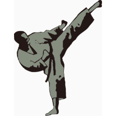 版画少林武打衣标袖标徽章