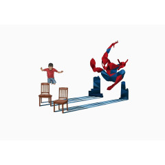 探索孩子的超人梦视觉艺术