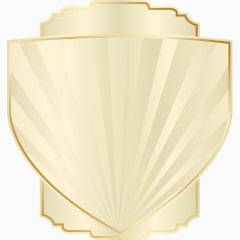 矢量亮金色闪亮标签边框欧式风格