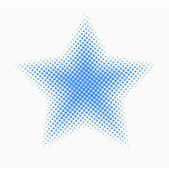蓝色星星