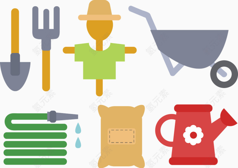 矢量农业图标