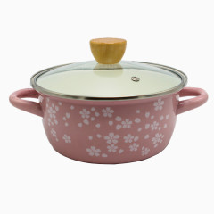 珐琅搪瓷汤锅