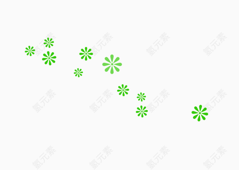 漂浮小花