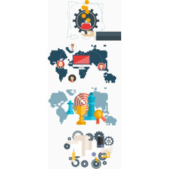 矢量全球金融运转