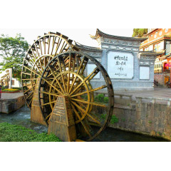 云南丽江古城风光