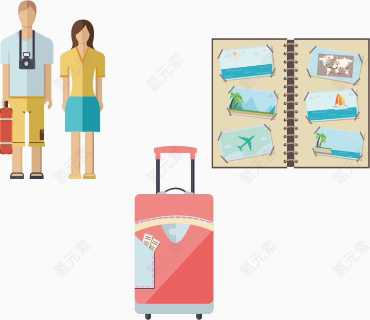 矢量旅游装备