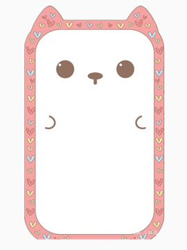 卡通猫咪边框