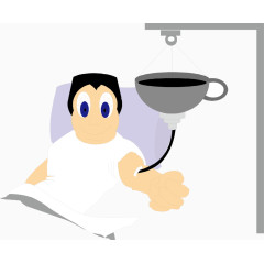 免扣素材打吊瓶图片