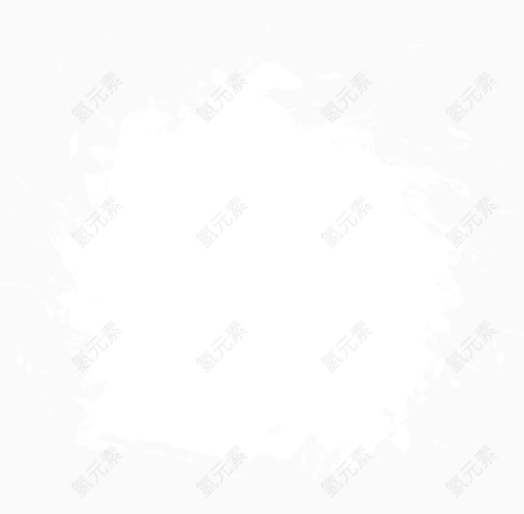 白色清新台风眼效果元素