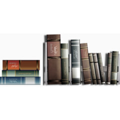 手绘棕色书皮开学季