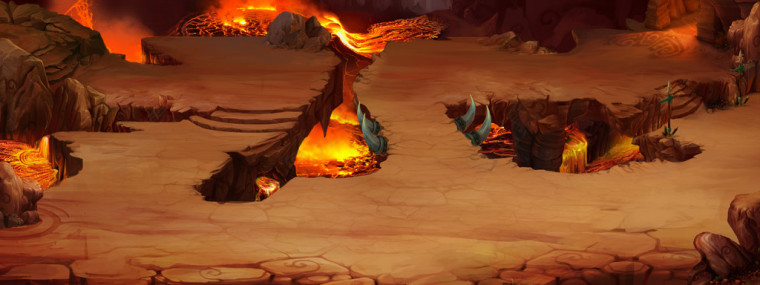 横版游戏场景地图