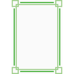 绿色边框