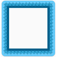 蓝颜色相框