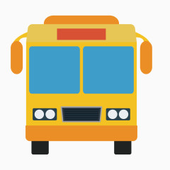 黄色汽车学生校车